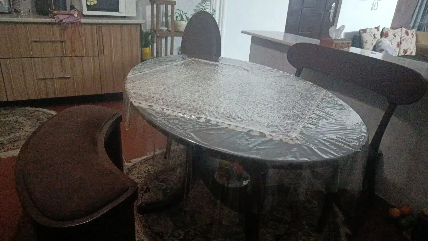 میز نهار خوری 6 نفره|میز و صندلی غذاخوری|کومله, |دیوار