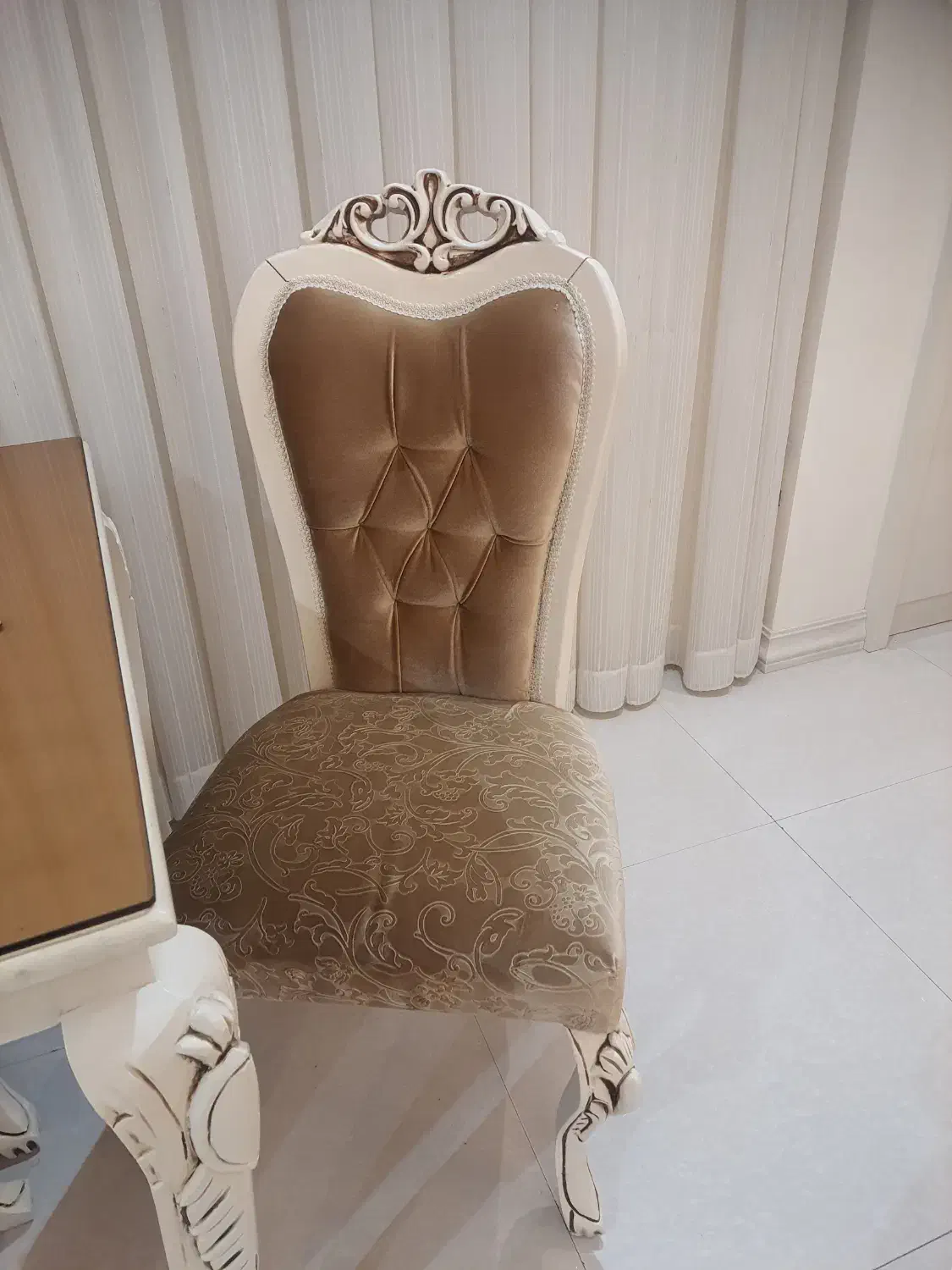 میز ناهار خوری ۶ نفره کار شده|میز و صندلی غذاخوری|شهرکرد, |دیوار