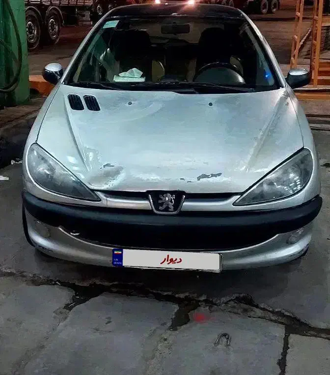 ۲۰۶ نقره ای تیپ ۲ مدل ۸۲|خودرو سواری و وانت|زنجان, |دیوار