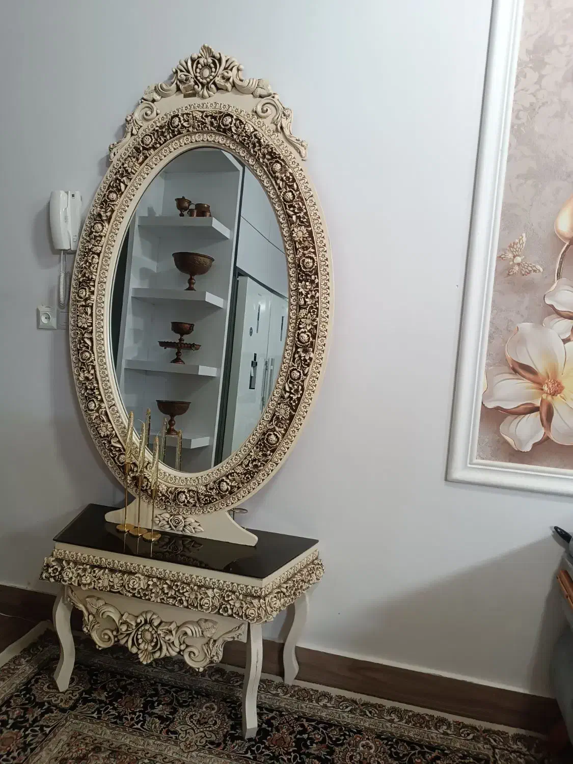 آینه تمیز مرتب|آینه|تربت‌حیدریه, پیشکوه|دیوار