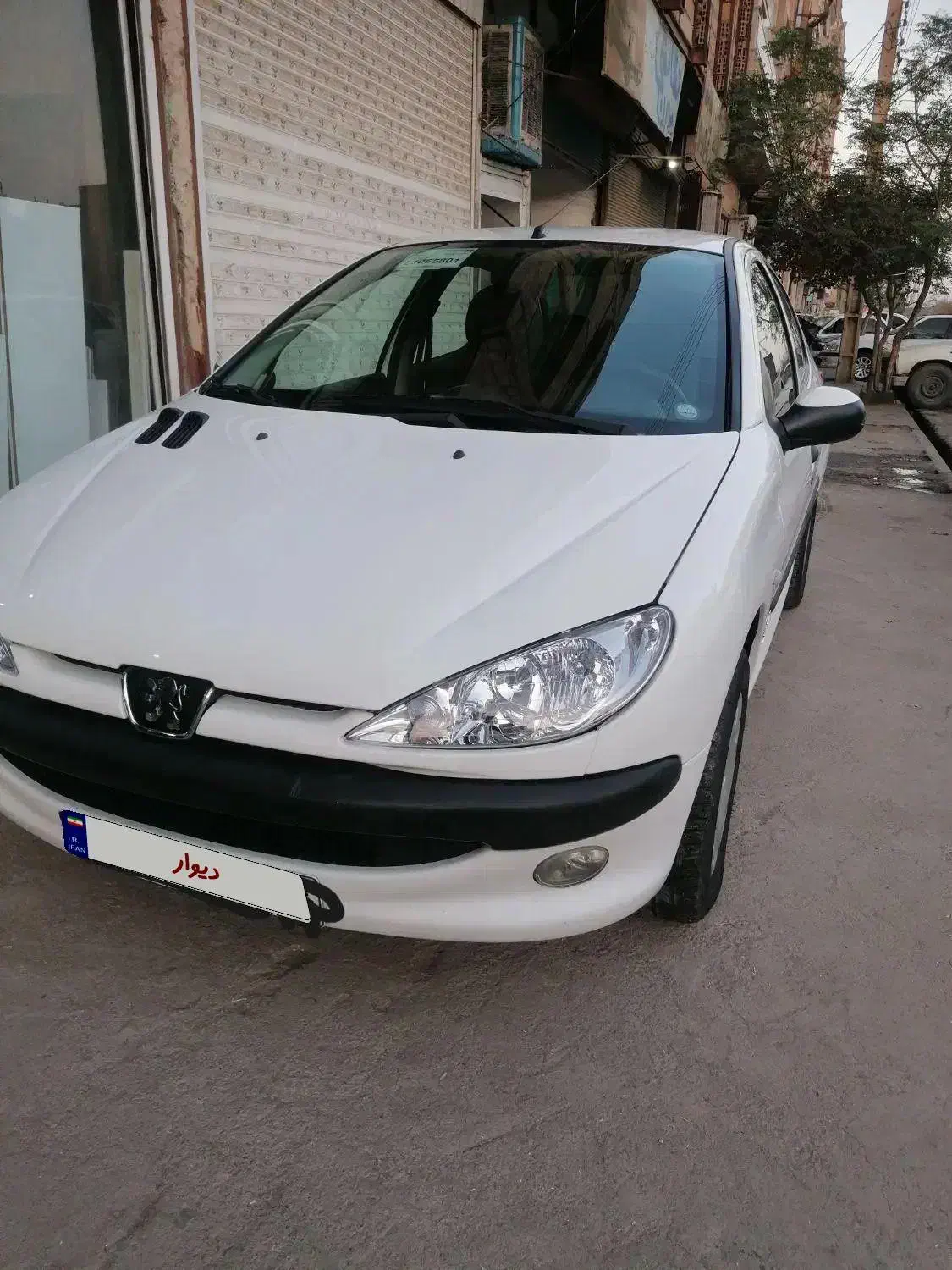206 sb v8|خودرو سواری و وانت|قم, چهل درخت‎|دیوار
