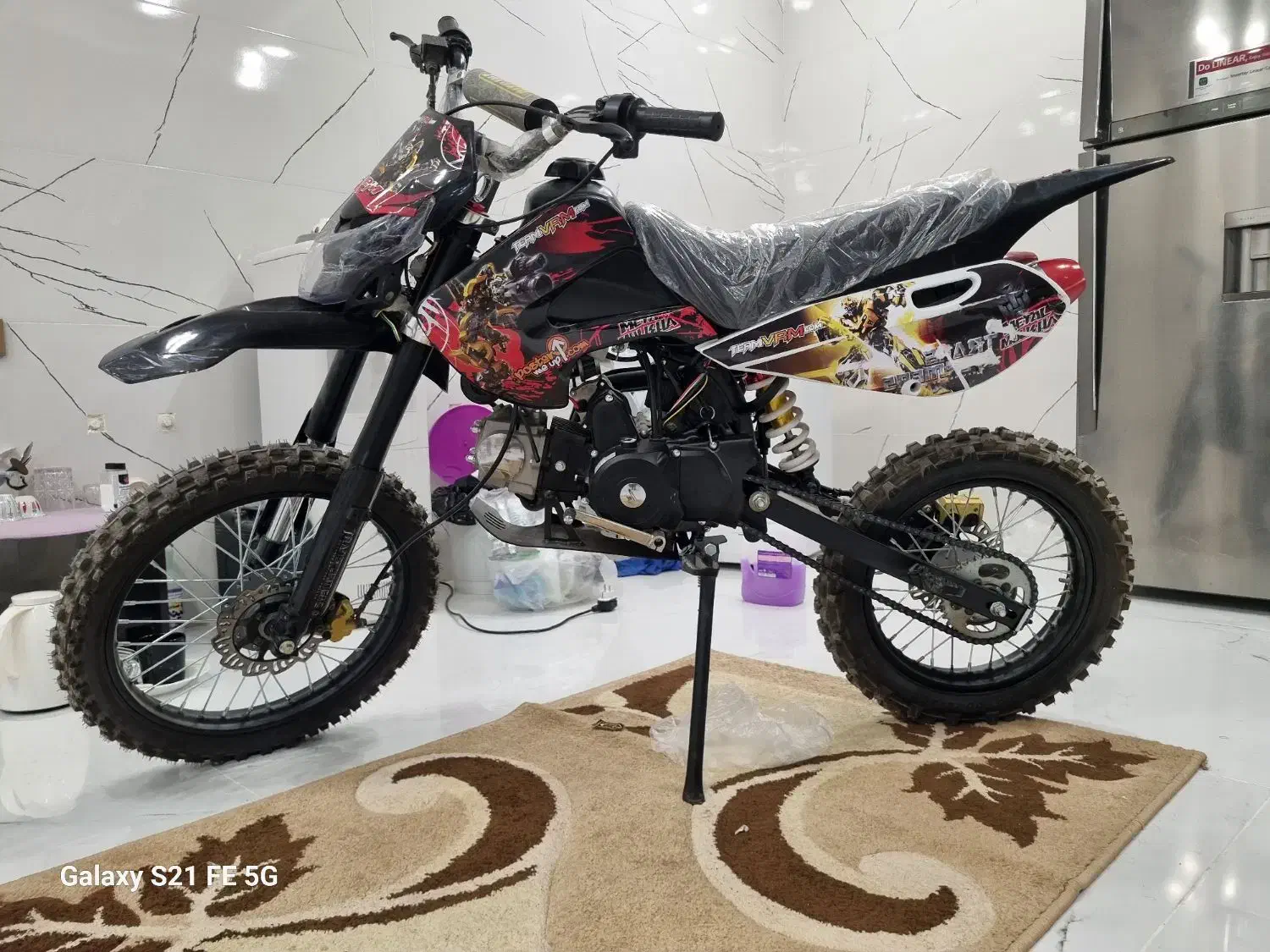 کراس ۱۲۵ ktm بک فایر استارتی|موتورسیکلت|تهران, سلسبیل شمالی|دیوار