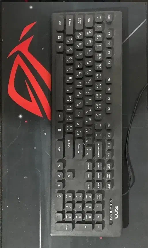 کیبورد تسکو درحد نو|قطعات و لوازم جانبی رایانه|گنبد کاووس, |دیوار