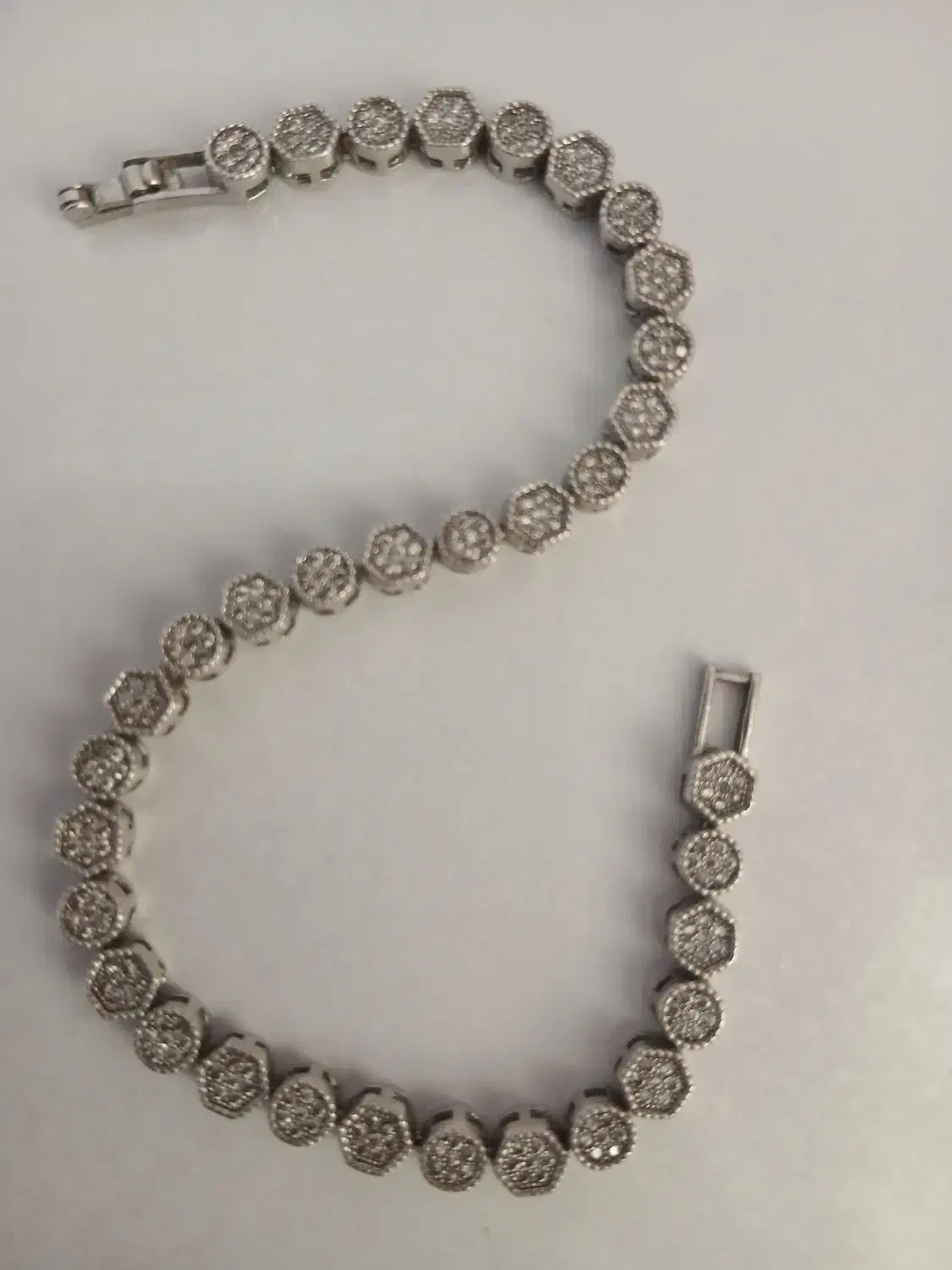 دستبند نقره نگین دار|جواهرات|فردیس, شهرک هفده شهریور|دیوار