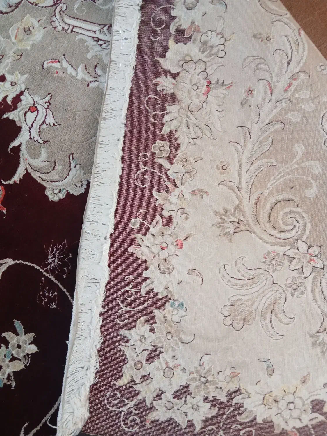 دو تخته فرش ۱۲ متری|فرش|تاکستان, |دیوار