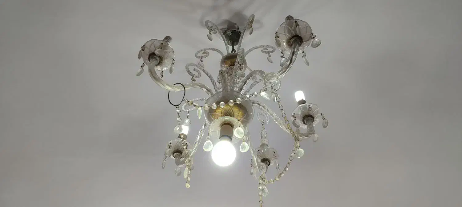 لوستر|لوستر و چراغ آویز|خمینی‌شهر, |دیوار