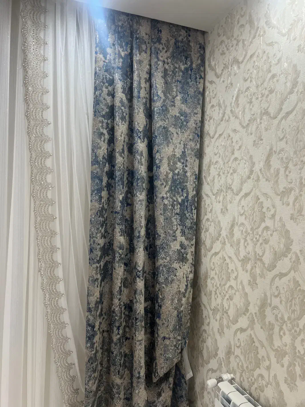 دکور پرده|پرده، رانر، رومیزی|تهران, کیانشهر|دیوار