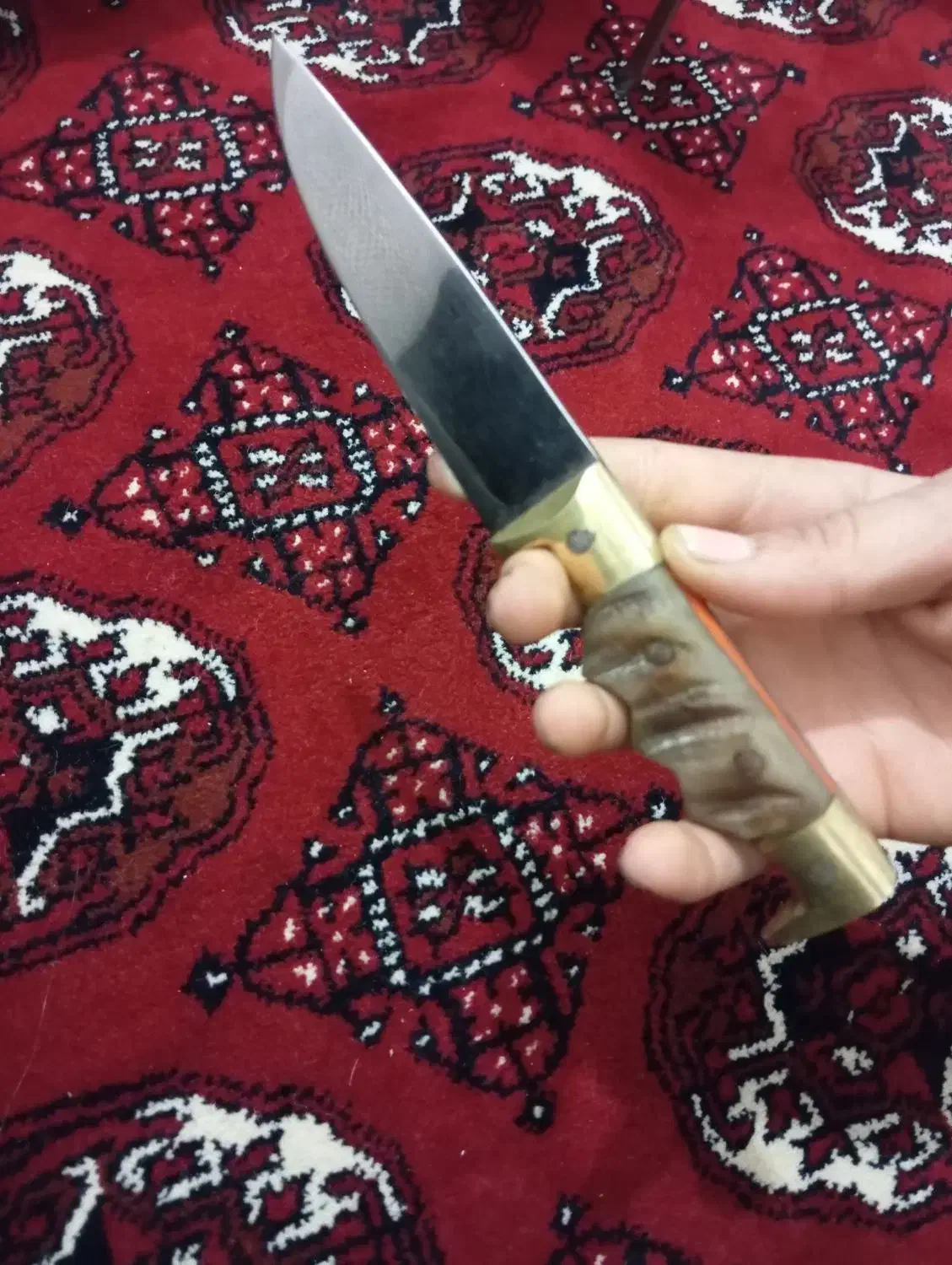 چاقو ترکمن|کلکسیون اشیاء عتیقه|گنبد کاووس, |دیوار