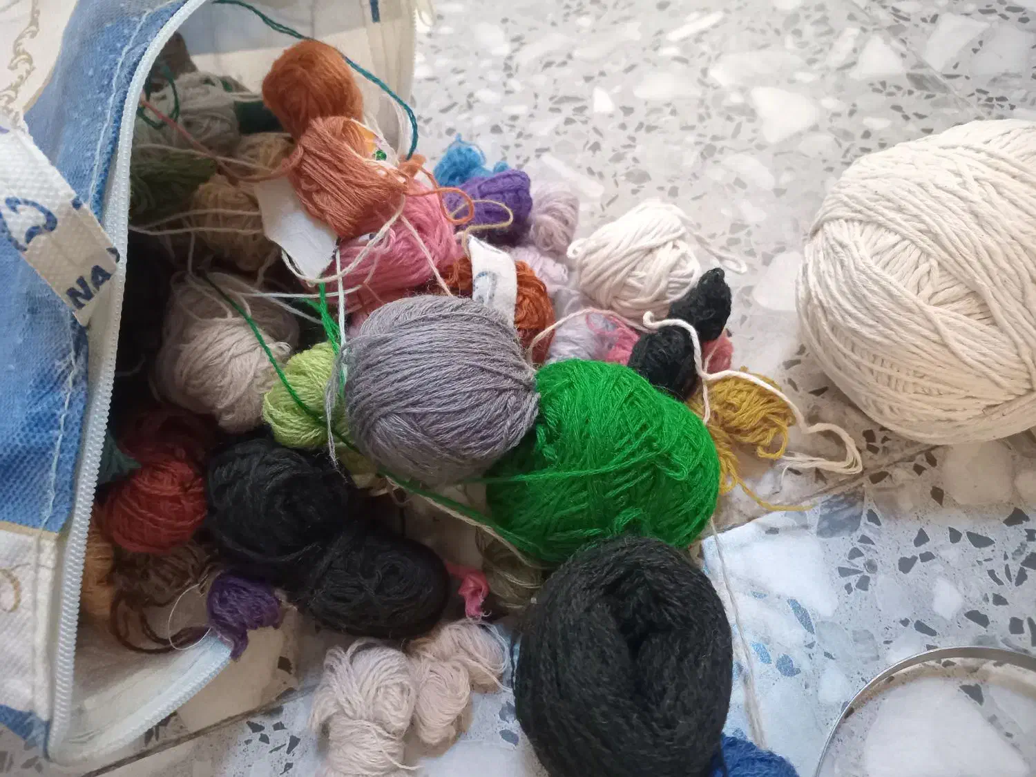 نخ ونقشه تبریز ووسایل قالی بافی|تابلو فرش|کرمانشاه, |دیوار