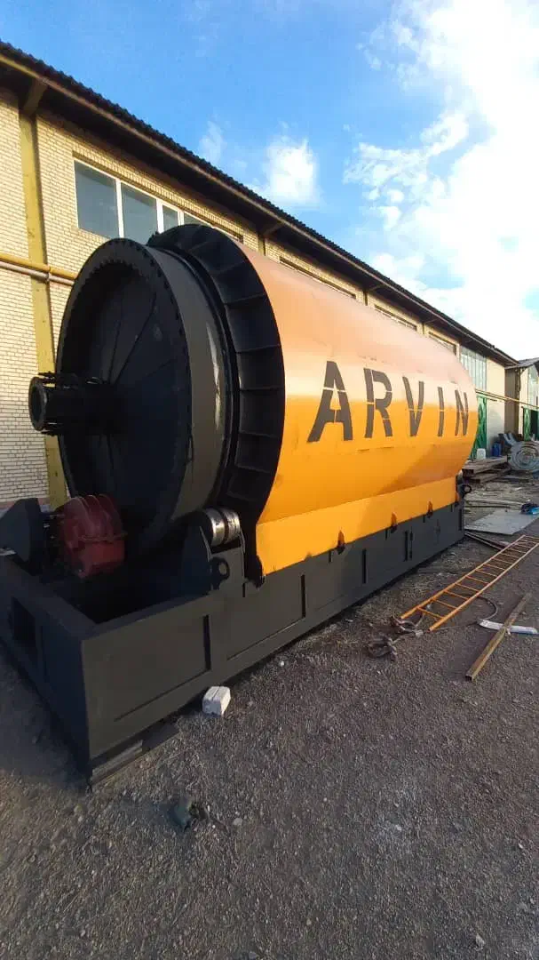 دستگاه پیرولیز خط تولید گازوئیل از لاستیک فرسوده|ماشینآلات صنعتی|خاش, |دیوار