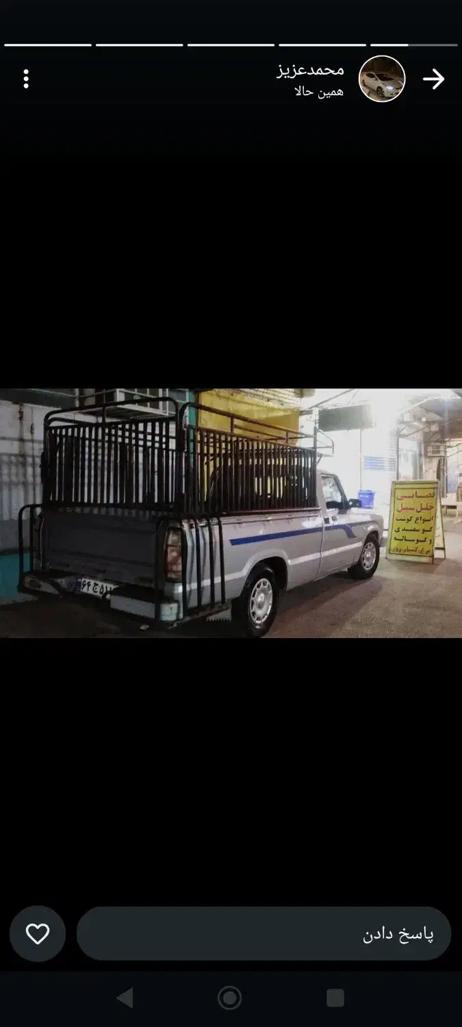 مزدا تک کابین 96|خودرو سواری و وانت|امیدیه, |دیوار