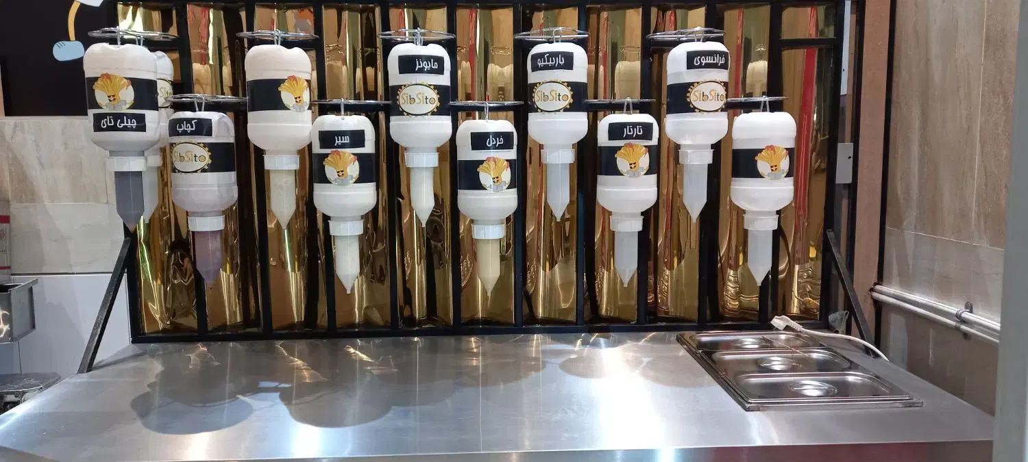 میز کار زیر یخچال فستفود آماده کار|کافیشاپ و رستوران|تهران, یاخجی آباد|دیوار