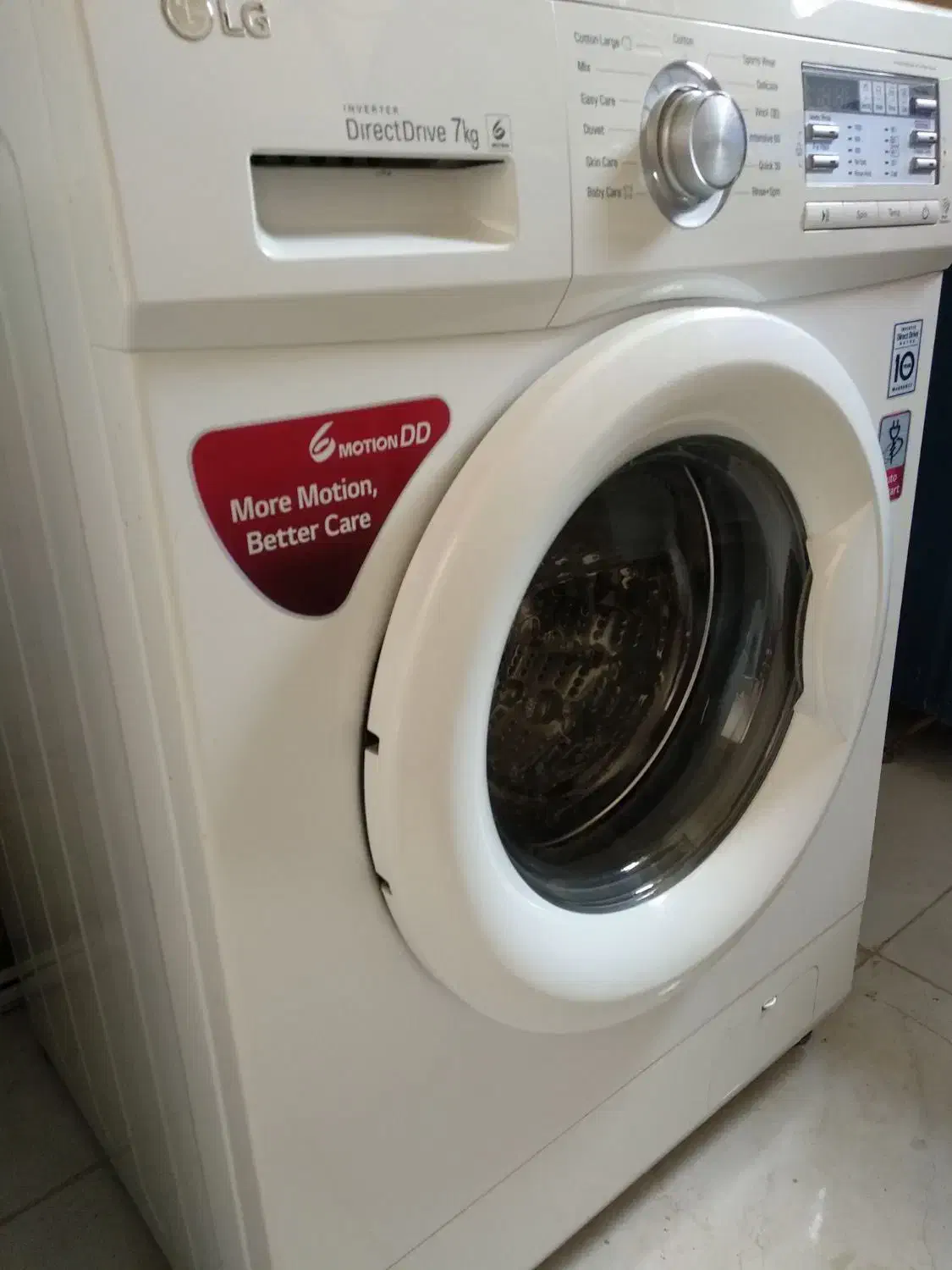 لباسشویی۷کیلو الجی اصل|ماشین لباسشویی و خشک‌کن لباس|کازرون, |دیوار