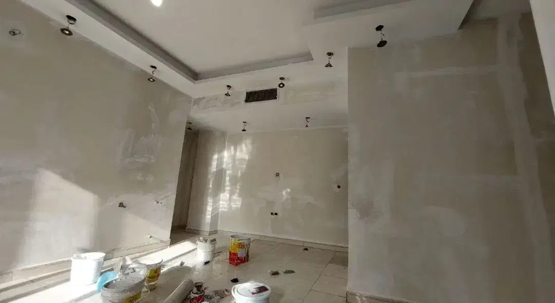 نقاش و نقاشی ساختمان متری۱۰۰/ زیرسازی کاغد۶۸/|خدمات پیشه و مهارت|اصفهان, پوریای ولی|دیوار