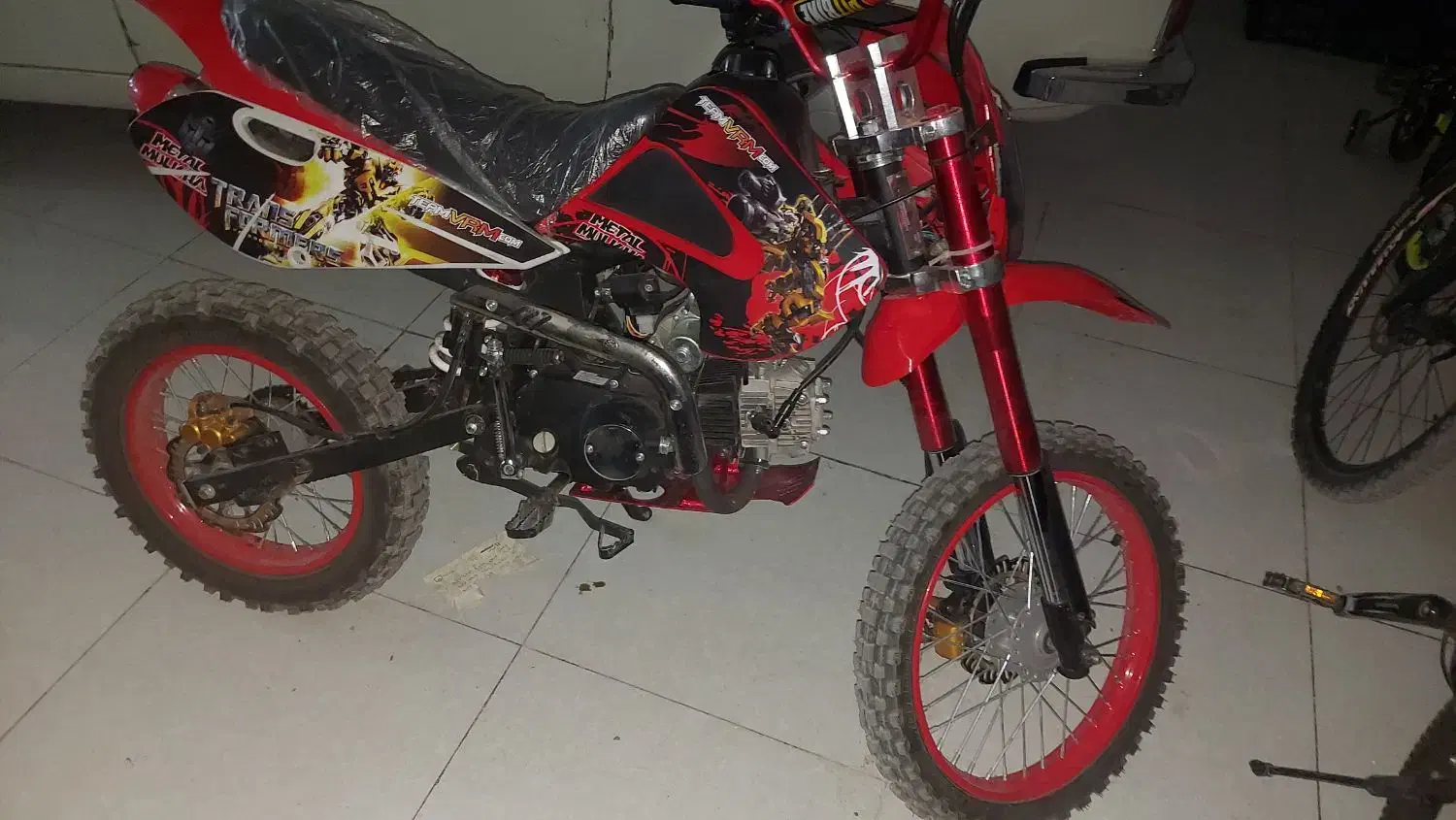 موتور کراس 125 ktm|موتورسیکلت|خرمآباد, |دیوار