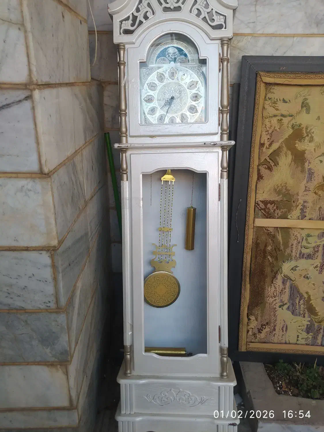 ساعت ایستاده|ساعت دیواری و تزئینی|آبیک, |دیوار