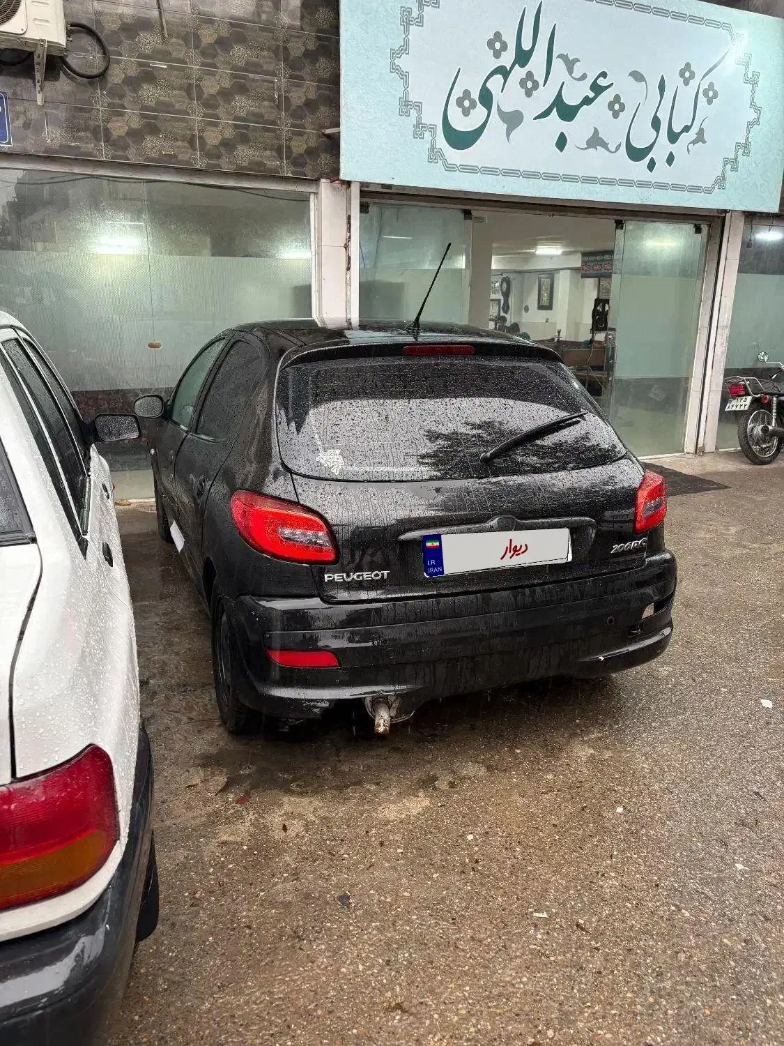 پژو 206 مدل 82 مشکی|خودرو سواری و وانت|ساری, |دیوار