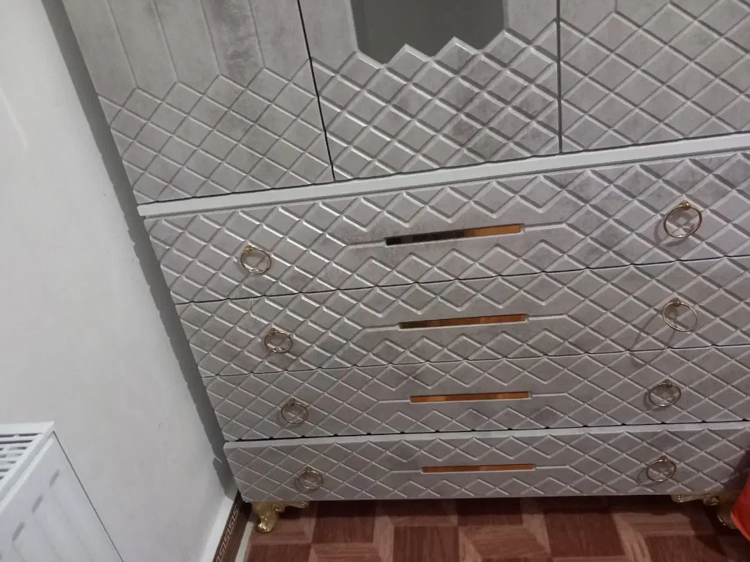 کمد نو دو تیکه مناسب جهیزیه|جاکفشی، کمد، دراور|نهاوند, |دیوار