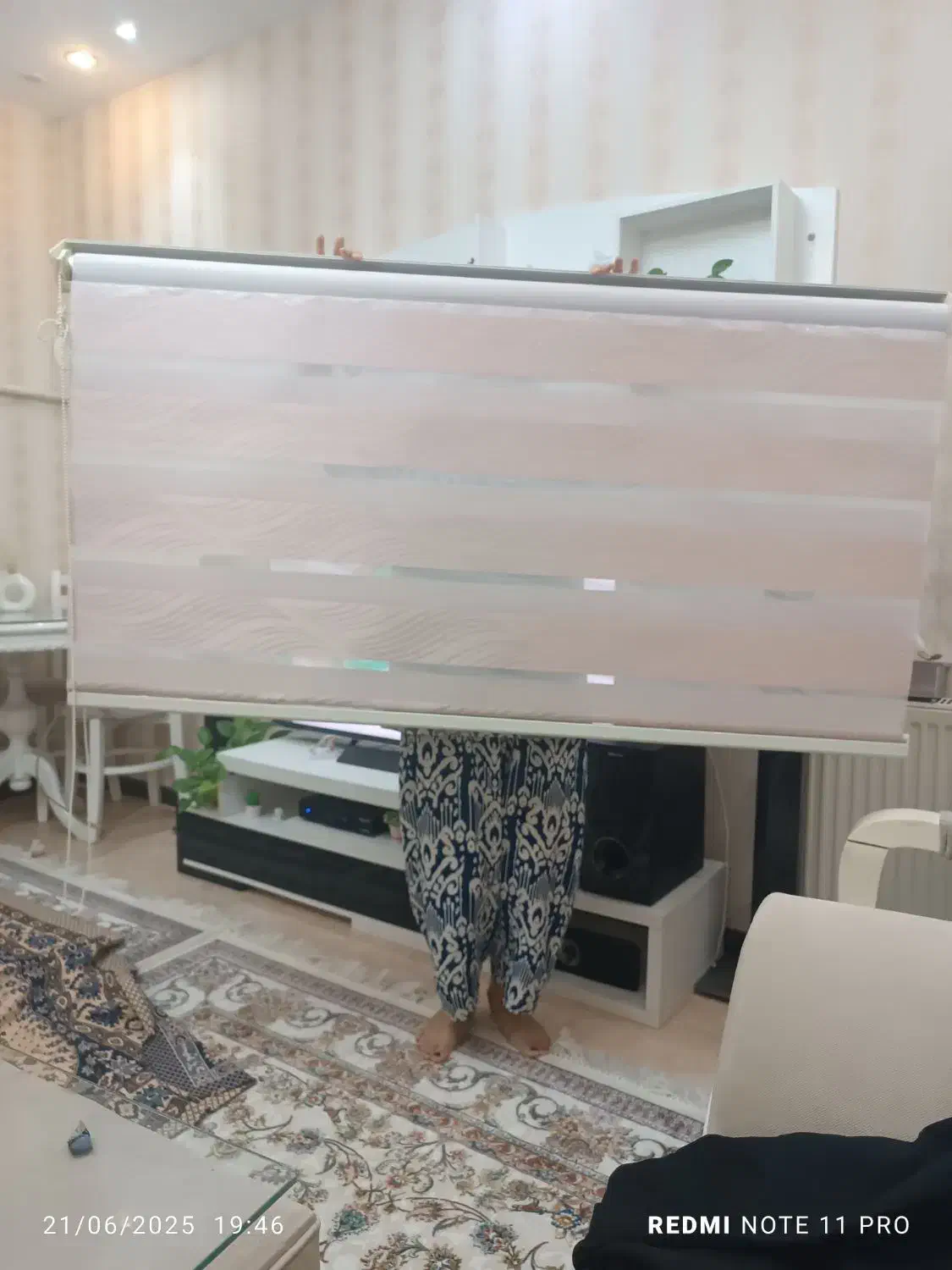 پرده زبرا|پرده، رانر، رومیزی|هشتگرد, فاز ۳ مهستان|دیوار