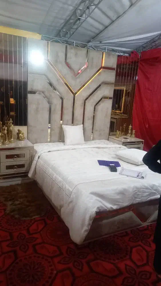 تخت دونفره فول امکانات|تخت و سرویس خواب|خاش, |دیوار