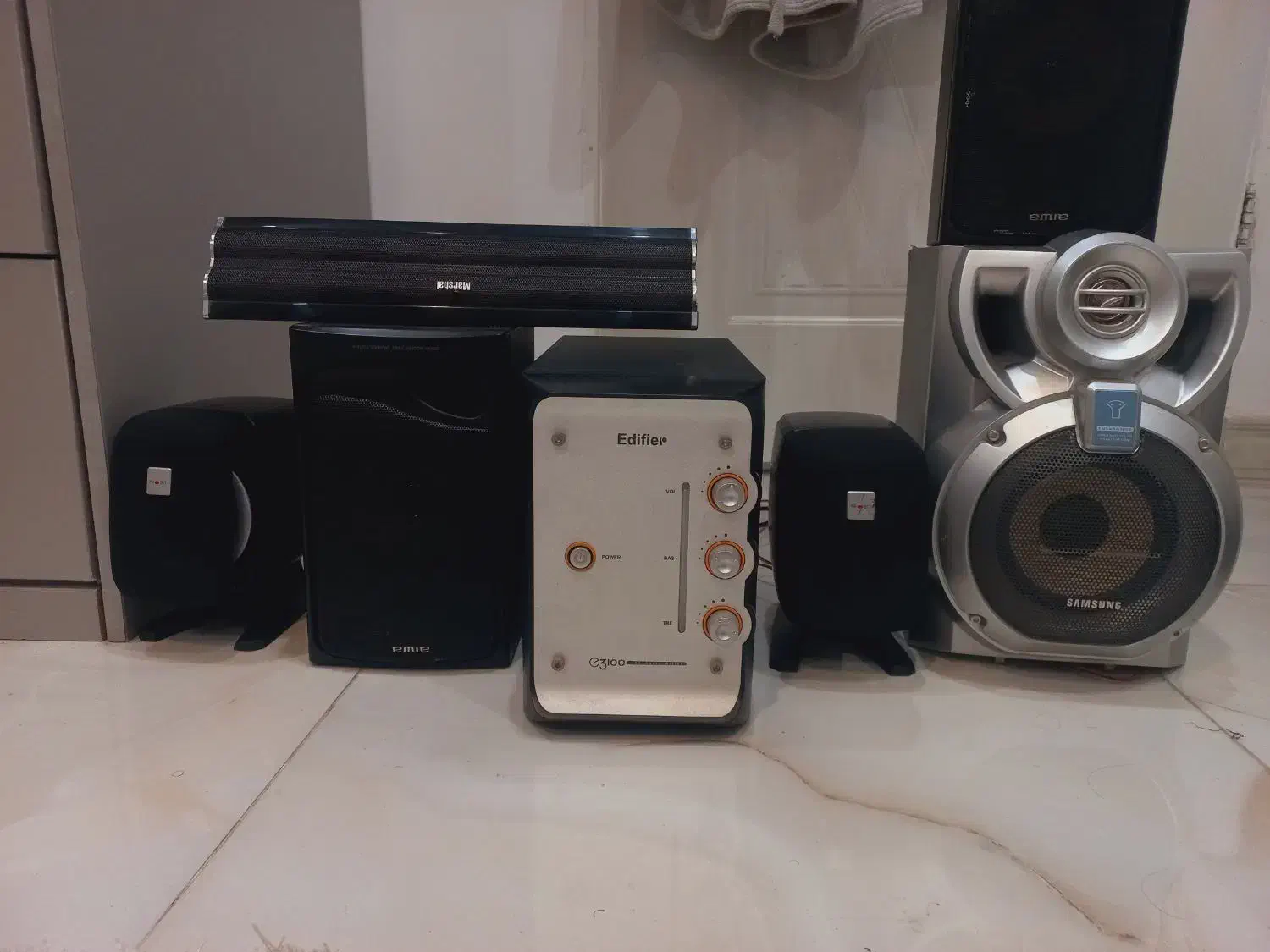 اسپیکر با کیفیت|سیستم صوتی خانگی|رشت, پسیخان|دیوار