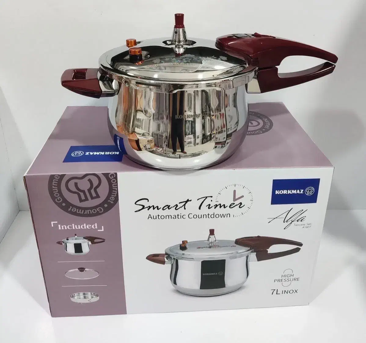 زودپز مارک کرکماز ترکی تک دوقولو سرویس قابلمه تابه|ظروف پخت‌وپز|یزد, |دیوار