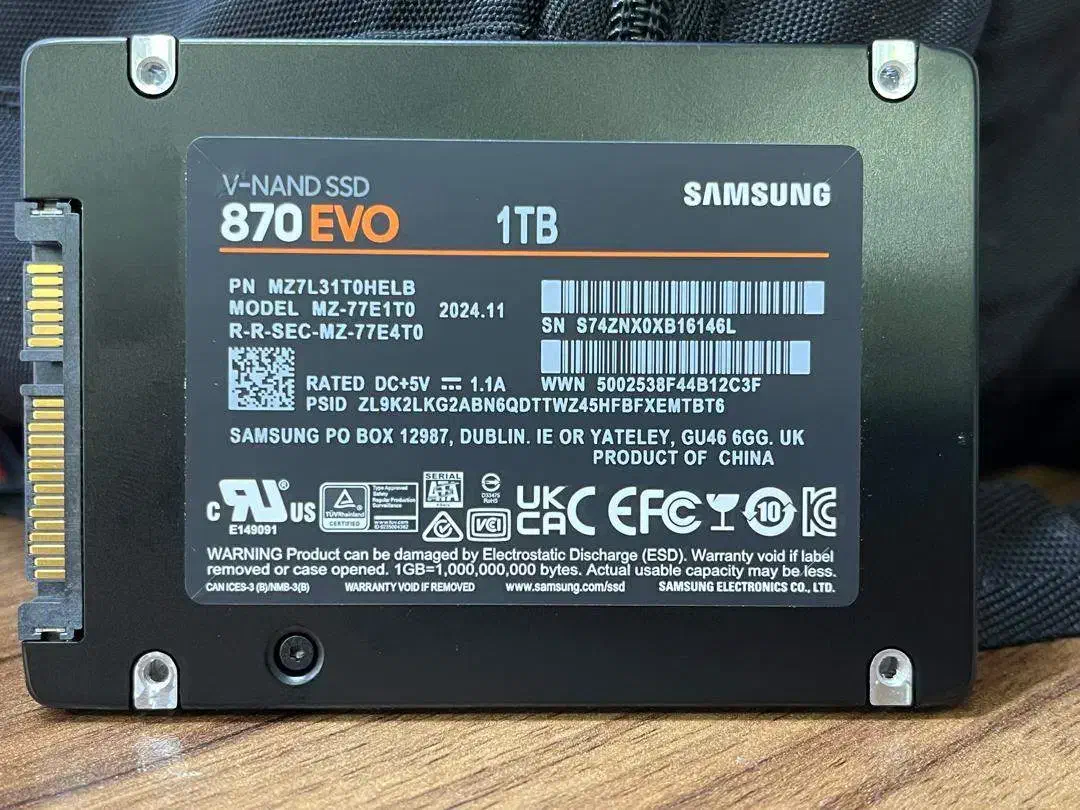 هارد SSD 870EVO|قطعات و لوازم جانبی رایانه|کرج, حصارک بالا|دیوار