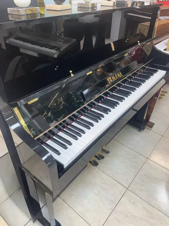 پیانو طرح آکوستیک p145 یاماها|پیانو، کیبورد، آکاردئون|ساری, |دیوار