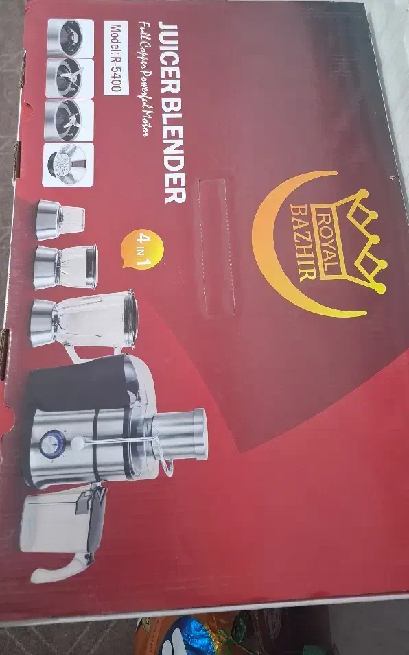 آبمیوه گیری۴ کاره قیمت پایین|آبمیوه‌گیر و آب‌مرکبات‌گیر|بندر ماهشهر, |دیوار