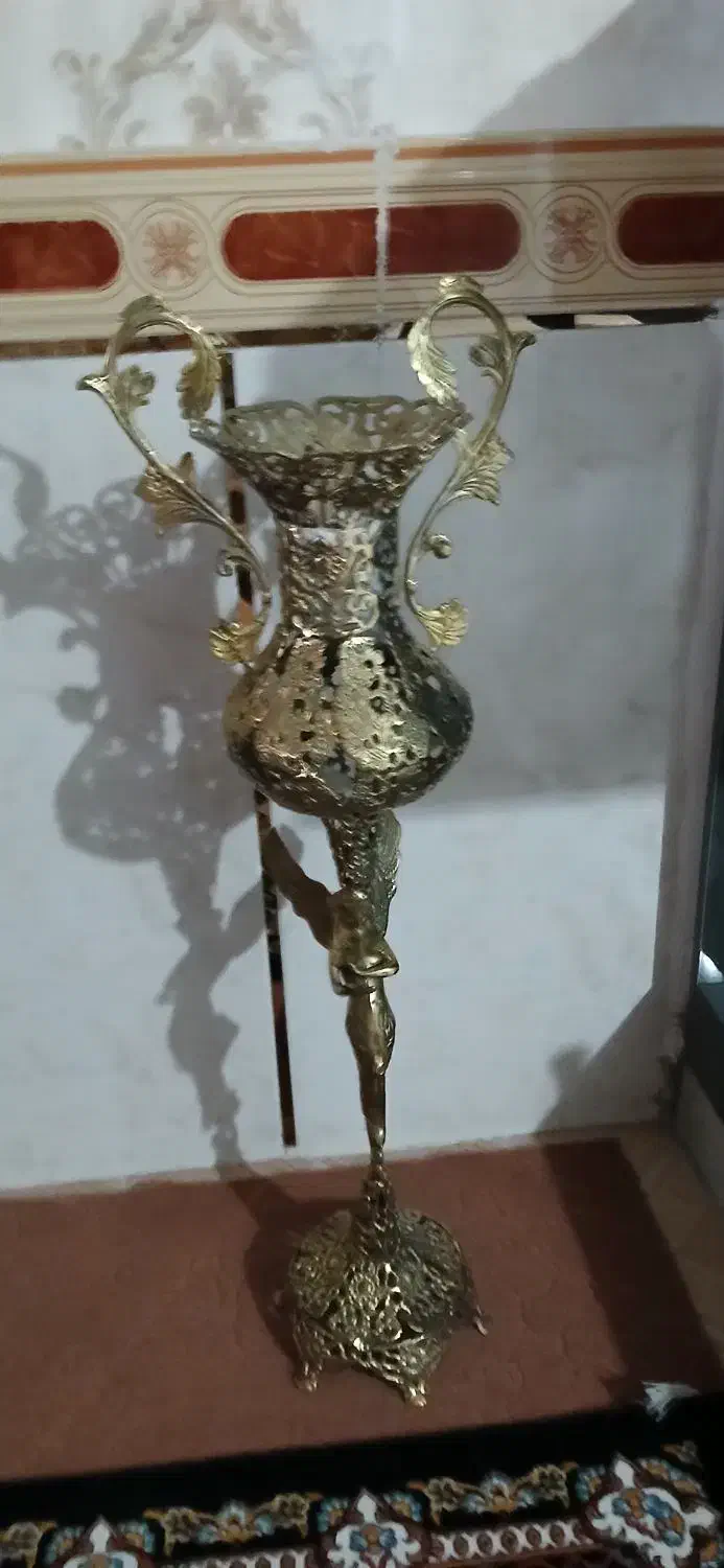 گلدان برنز|صنایع دستی و سایر لوازم تزئینی|قیدار, |دیوار