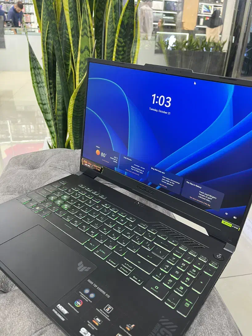 لپتاپ asus tuf gaming گرافیک خدا بدون پیش پرداخت|رایانه همراه|اصفهان, مفتح|دیوار
