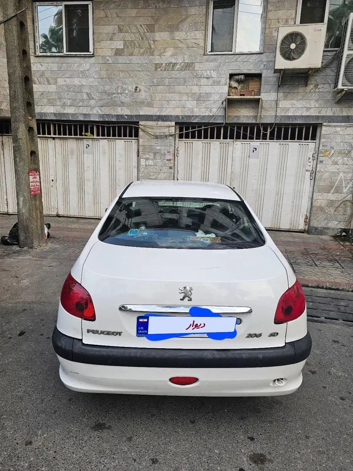 پژو ۲۰۶ اس دی وی ۸|خودرو سواری و وانت|ساری, |دیوار