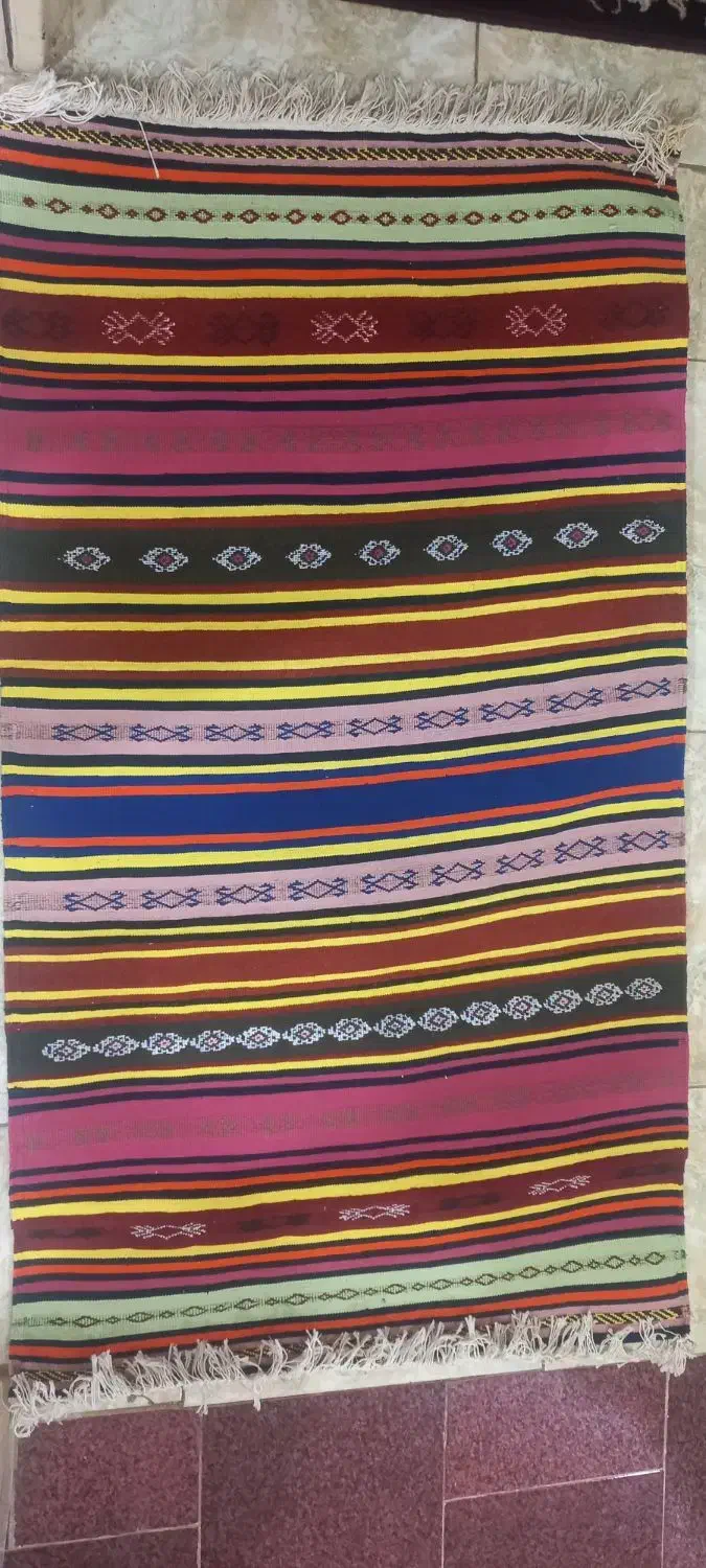 گلیم فرش دستباف|گلیم، جاجیم، گبه|یزد, |دیوار