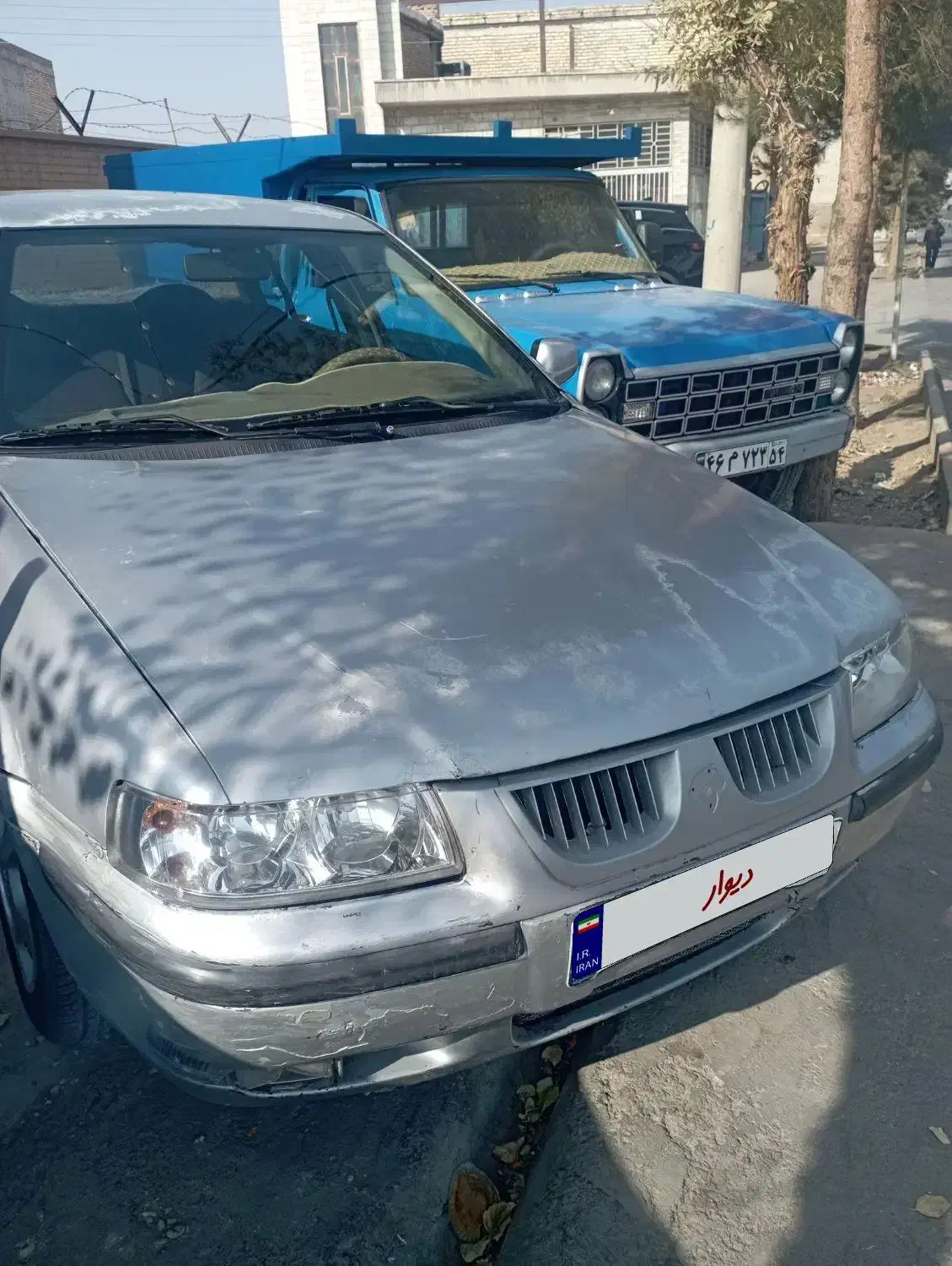 سمندمدل۸۴ نقره ای شاسی پلمپ|خودرو سواری و وانت|کاشان, راوند|دیوار