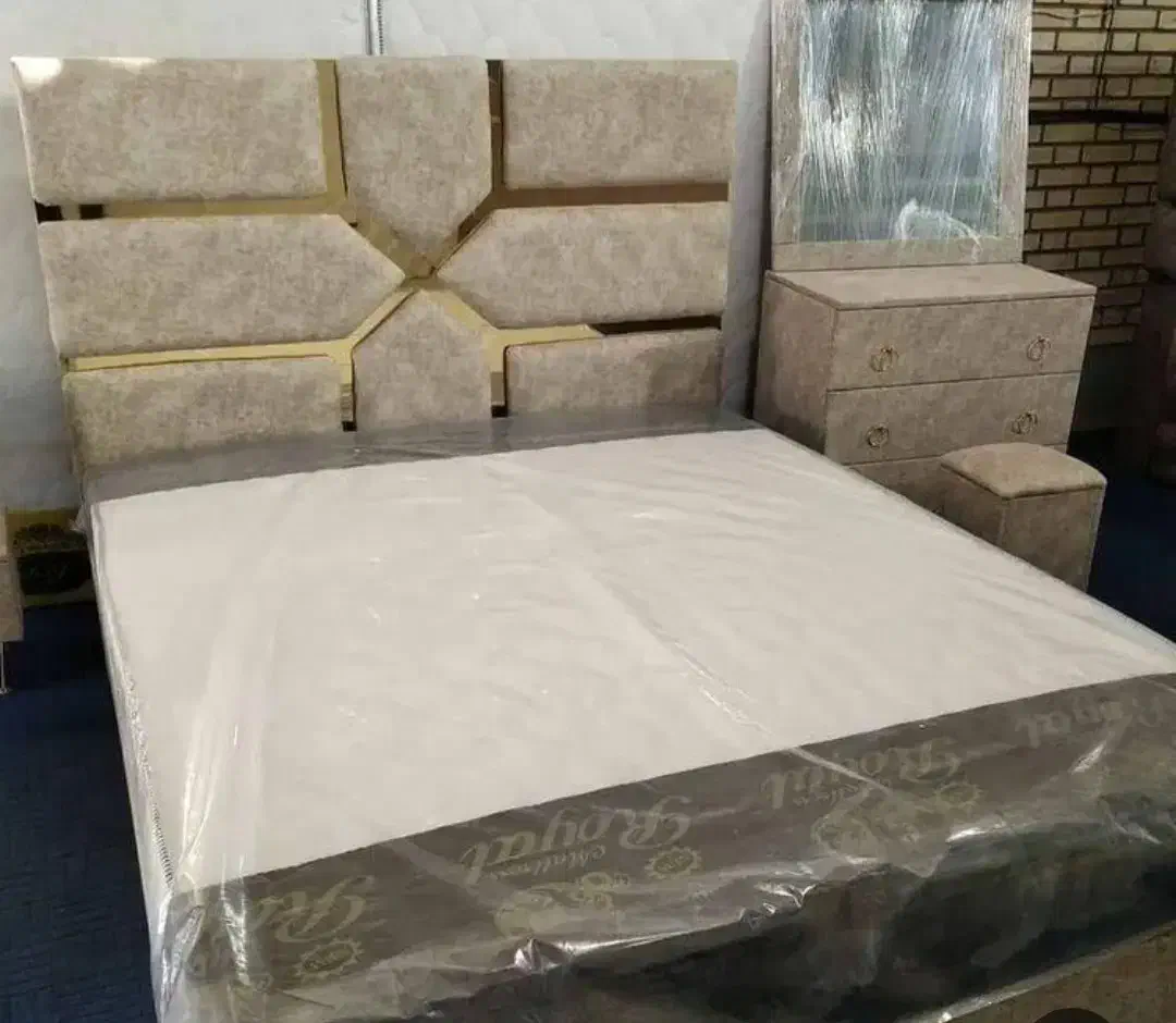 تختخواب/سرویس تمام پارچه 20%تخفیفی بمدت محدود|تخت و سرویس خواب|قم, شاه ابراهیم|دیوار