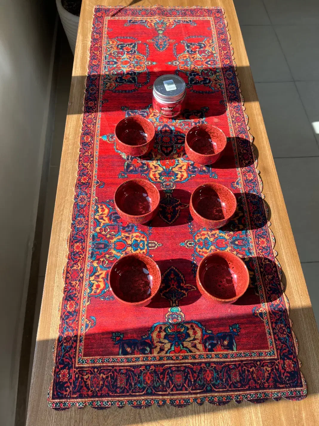 سرویس هفت پارچه ایرانی|ظروف سرو و پذیرایی|آمل, |دیوار