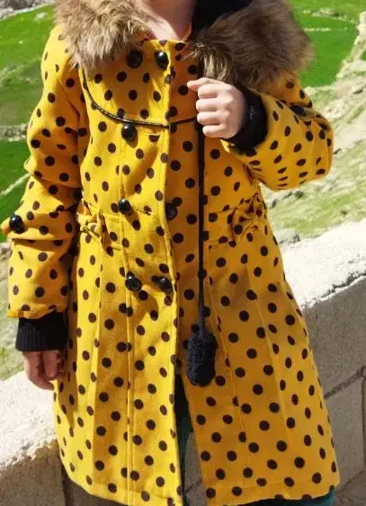 پالتوی گرم دخترانه|کفش و لباس بچه|فولادشهر, B7|دیوار