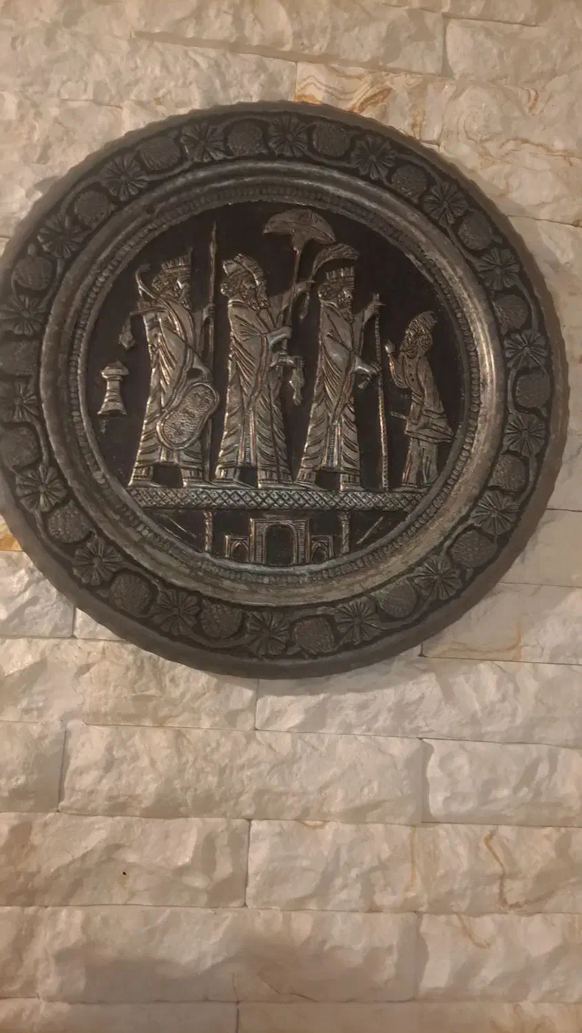 سینی ورشو|کلکسیون اشیاء عتیقه|کرج, برغان|دیوار