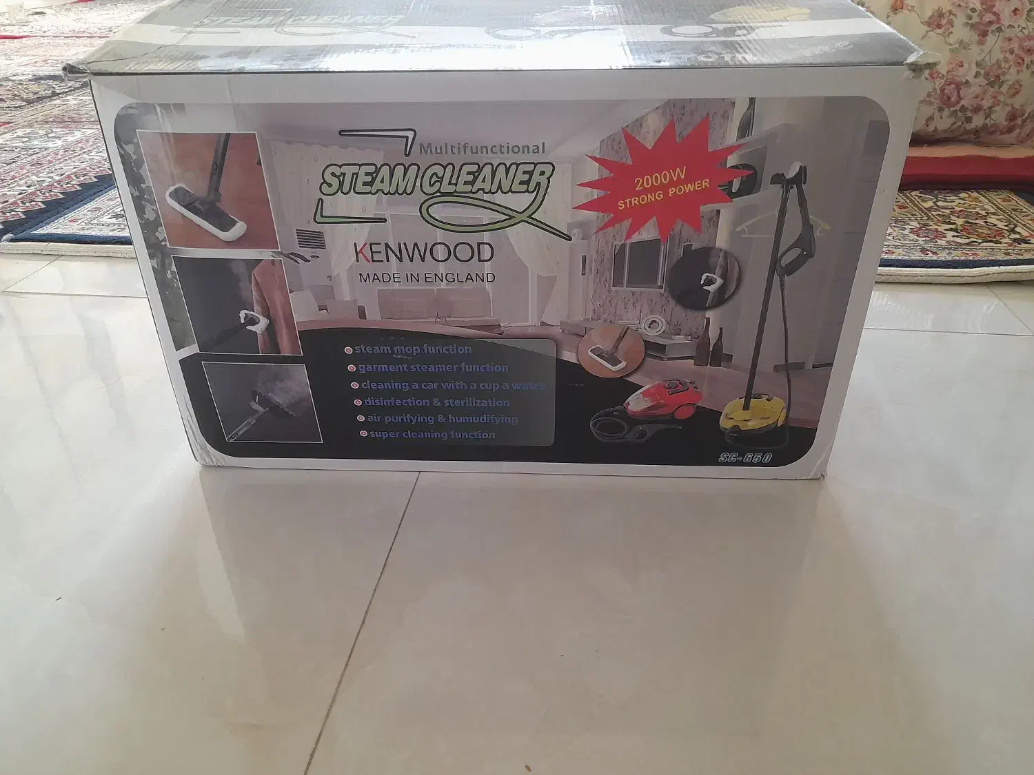 بخار شوی کن وود مدل اس سی ۶۵۰|جاروبرقی، جارو شارژی، بخارشو|کرمانشاه, |دیوار