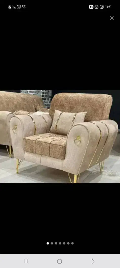 مبل راحتی لاین|مبلمان خانگی و میز عسلی|آبدانان, |دیوار