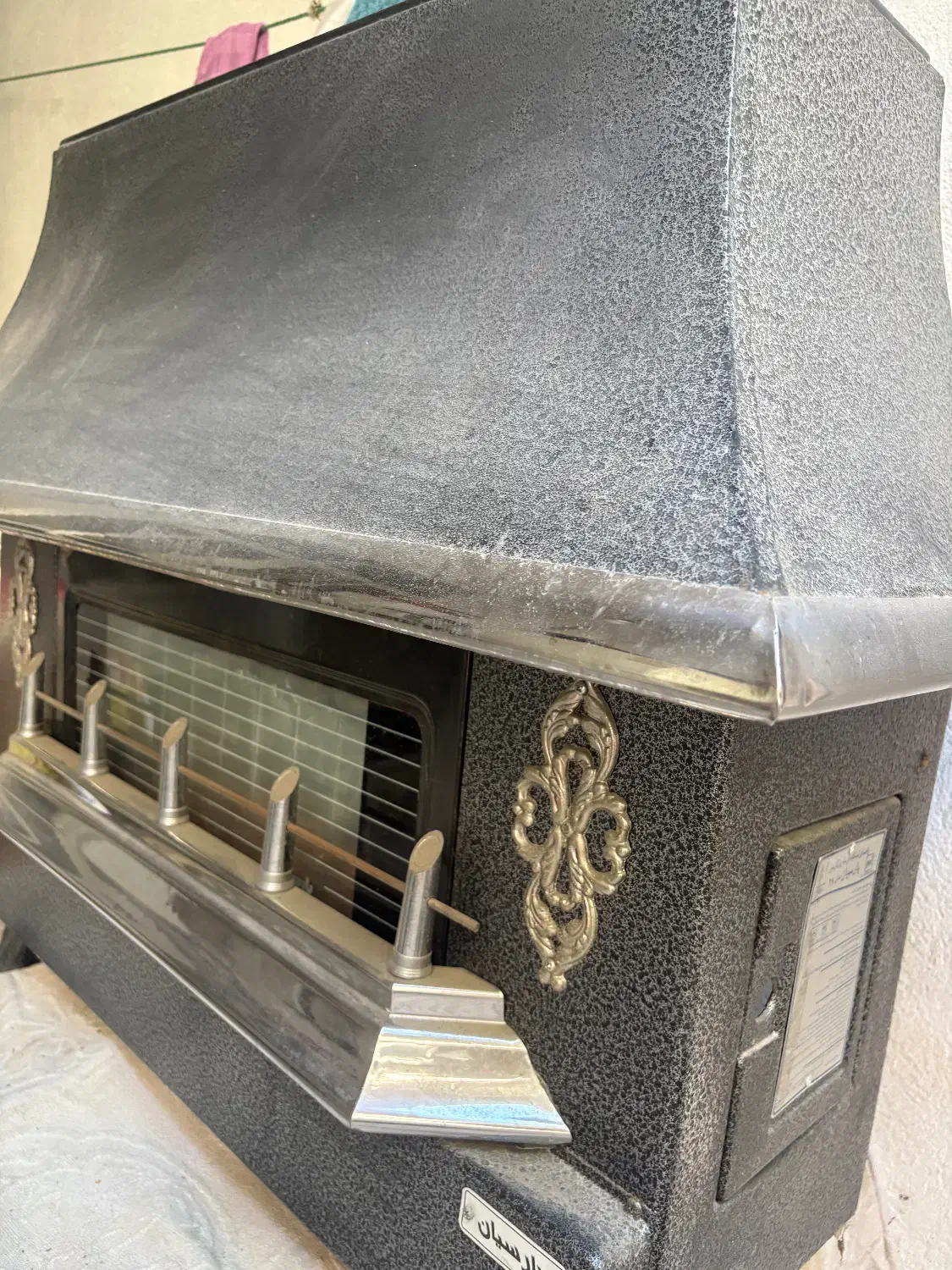 بخاری طرح شومینه|بخاری، هیتر، شومینه|گرگان, |دیوار