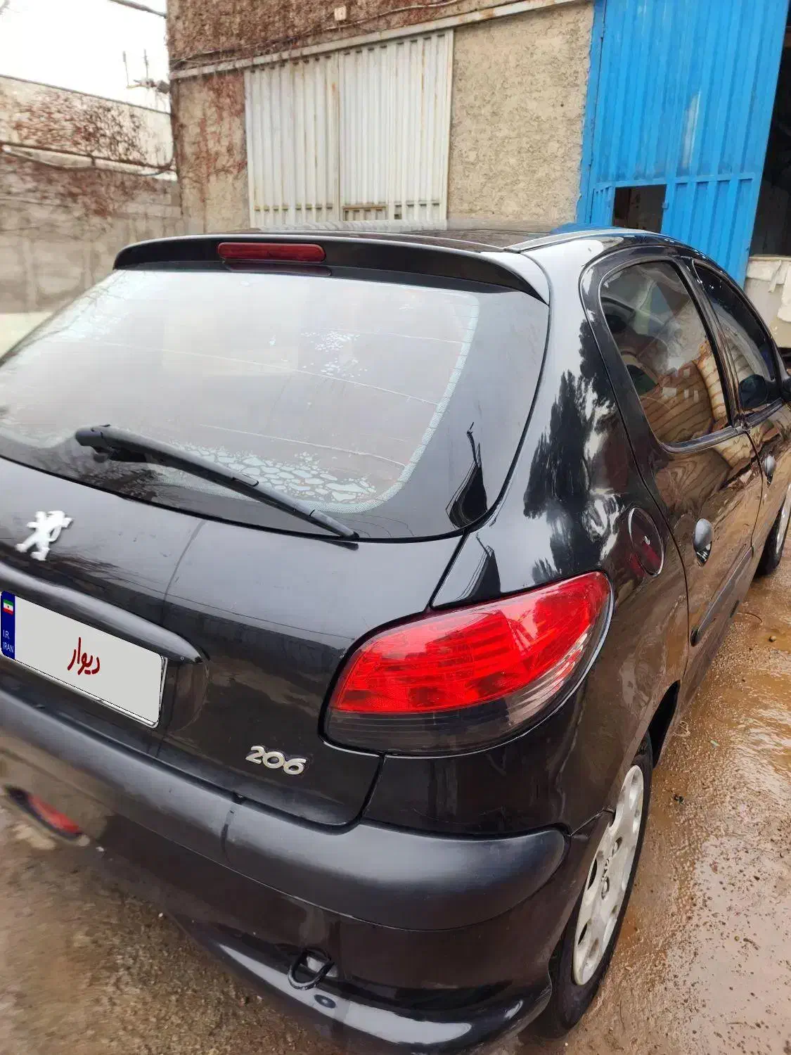 206 تیپ ۵ بی رنگ|خودرو سواری و وانت|تهران, مطهری|دیوار