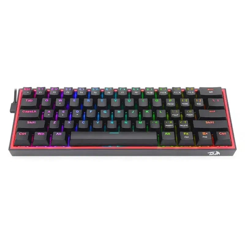 کیبورد مکانیکی RedDragon FIZZ K617 RGB|قطعات و لوازم جانبی رایانه|شاهین‌شهر, طالقانی|دیوار
