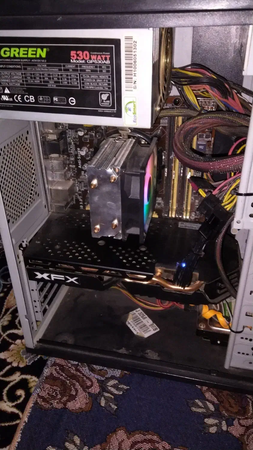 کیس گیمینگ|رایانه رومیزی|قم, نیروگاه|دیوار