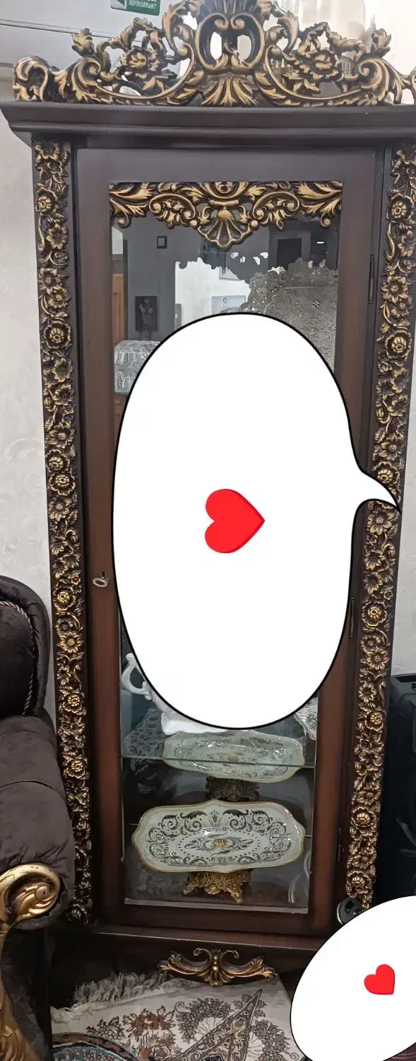 ویترین|بوفه، ویترین، کنسول|فومن, |دیوار