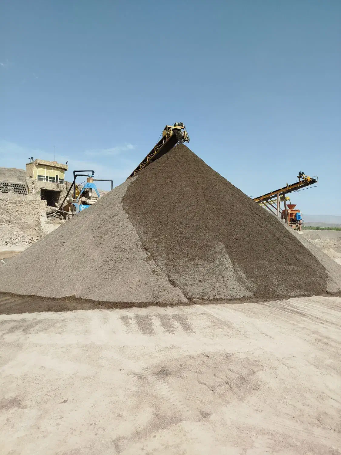 ماسه دوبارشسته وگراویه سفیدورنگی|مصالح و تجهیزات ساختمان|نیشابور, مازول|دیوار