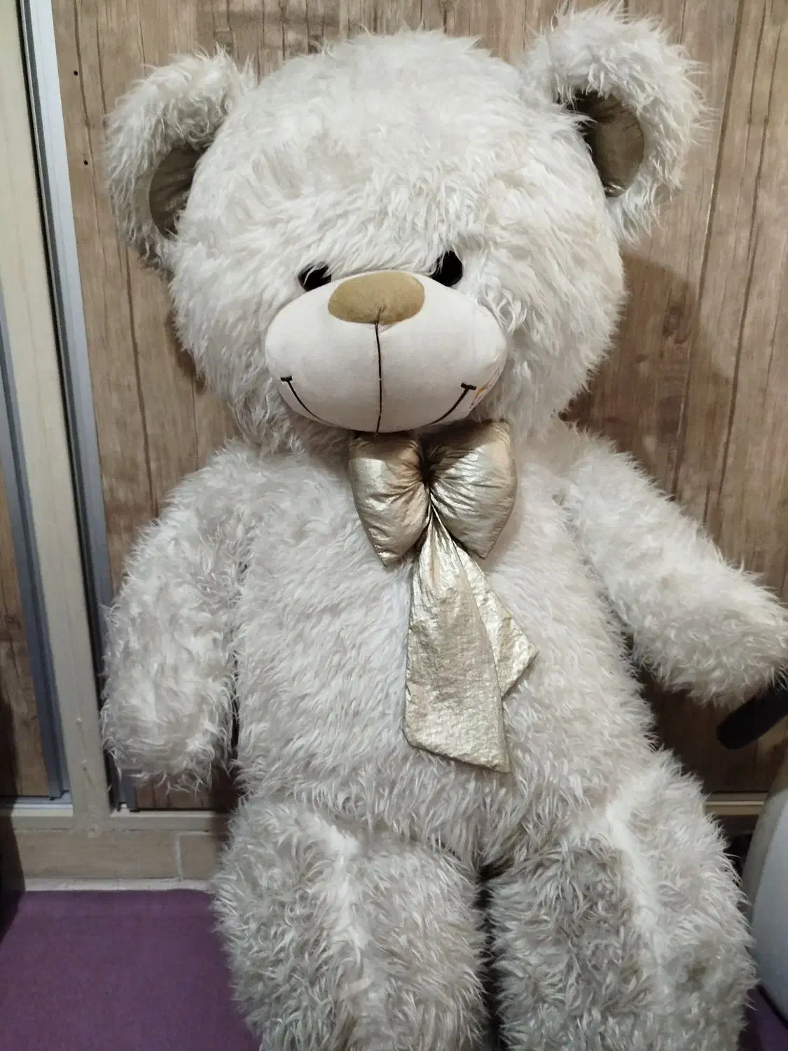 خرس بزرگ|اسباب‌بازی بچه|ری, دیلمان|دیوار