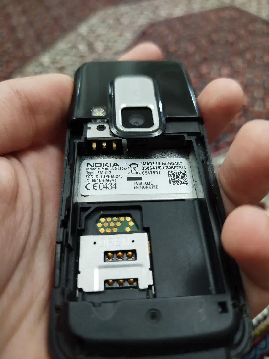 نوکیا ۶۱۲۰ نگهداری باتری ۲.۳ روز مجارستان|موبایل|زنجان, |دیوار