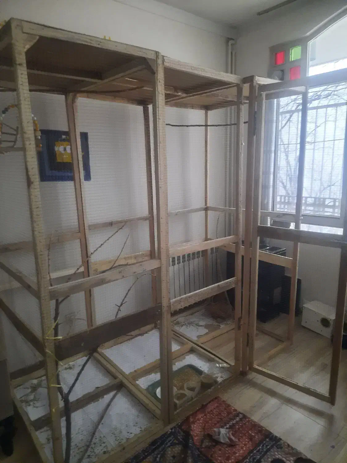 قفس بزرگ|لوازم جانبی حیوانات|قزوین, |دیوار