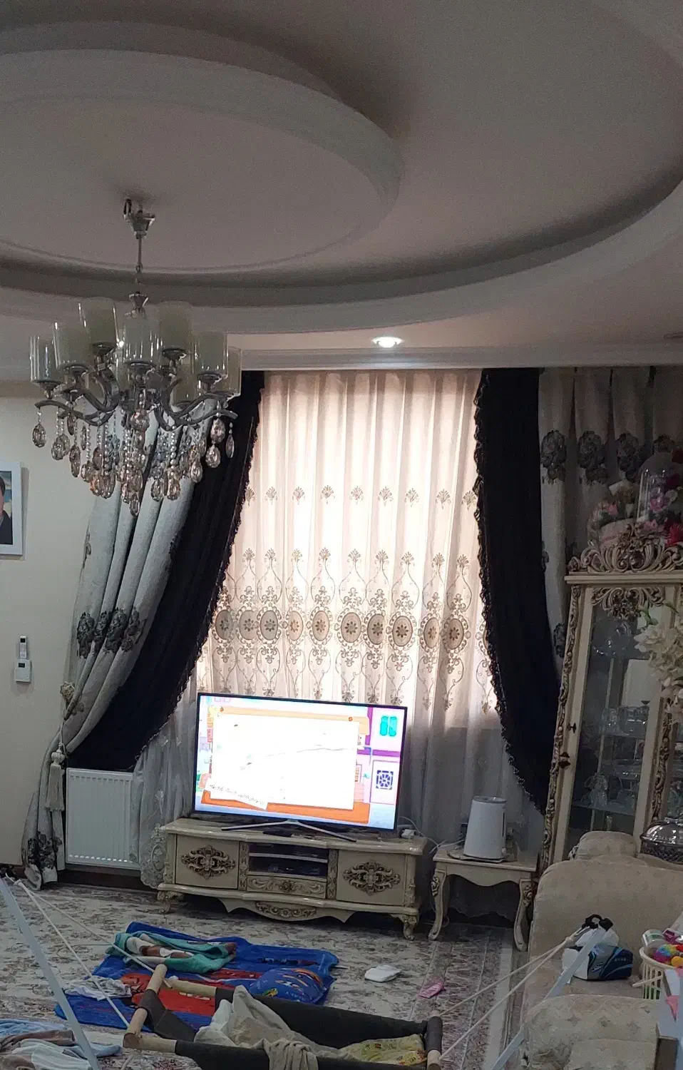 پرده پذیرایی|پرده، رانر، رومیزی|نسیم‌شهر, |دیوار
